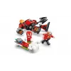 LEGO Konstruktionsspielzeug-Set Sonic the Hedgehog 77005 Knuckles vs Dr Eggman Egg Crusher Mech, 350 Teile, Alter 8+