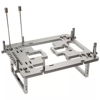 Streacom Benchtable BC1 Mini V2 Titan — kompakter Benchtable mit ATX-Kompatibilität