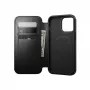 Folio Case Nomad Modern Leather für iPhone 17 Pro Max MagSafe — Horween-Leder, schwarz