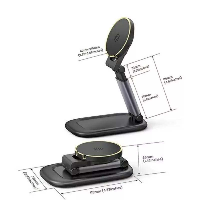 Magnetständer SODI BM-310 schwarz MagSafe für Mobilgeräte