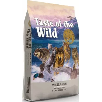 TASTE OF THE WILD Wetlands – Trockenfutter für Hunde – 12,2 kg