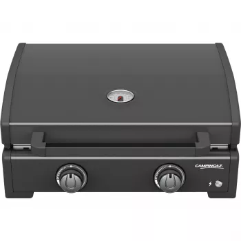 Gas Plancha Campingaz Onyx 2 2217205 — 2-Flammen-Plancha mit gusseiserner Kochfläche