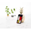Smartphone-Hülle iKins für iPhone 11 Pro Mondrian schwarz — Schutzcover, Hartschale, präzise Aussparungen