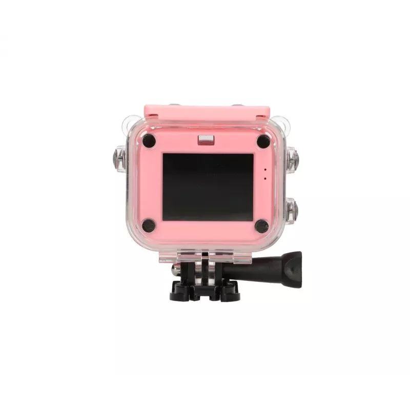 Digitale Kinder-Sportkamera Extralink H18 Pink – IP68, 1080p, 2-Zoll-Bildschirm