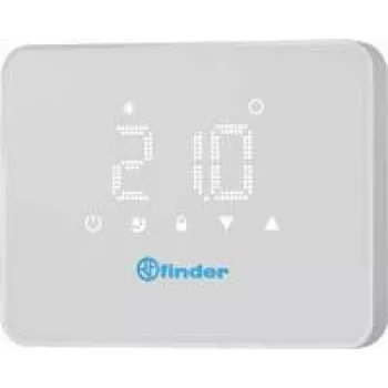 Finder 1T.91.9.003.0000 Raumthermostat Aufputz Tagesprogramm 5 bis 37 °C (1T.91.9.003.0000)