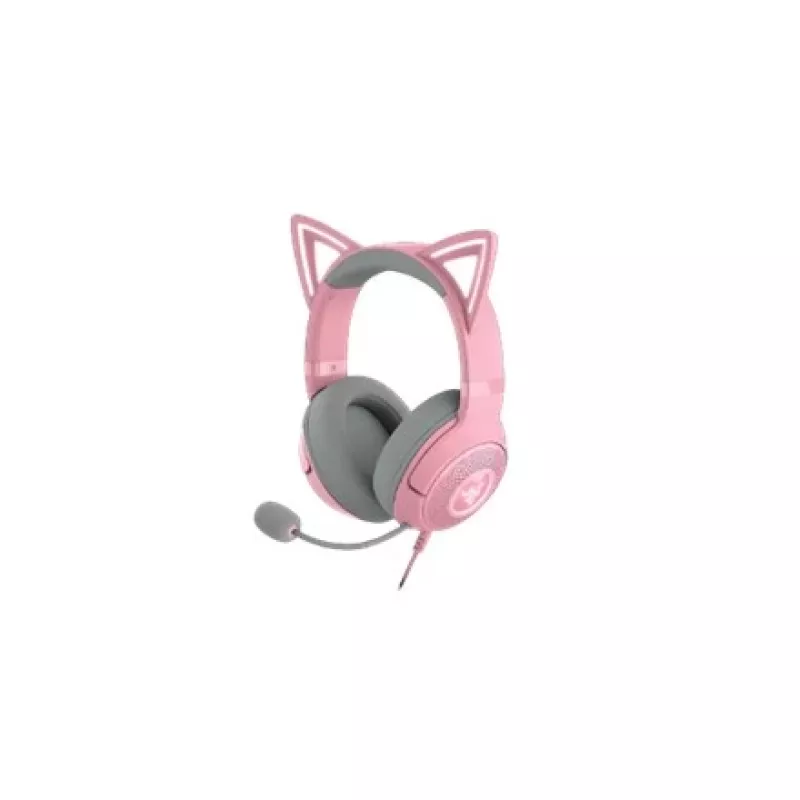 Kabelgebundenes Over-Ear-Headset Razer RZ04-04730200-R3M1 — ohrumschließend, 1,3 m Kabel, 353 g, rosa
