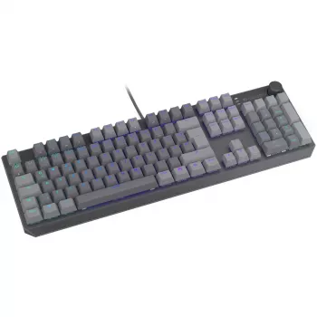 Thock V2, Gaming Tastatur Grau, DE-Layout, ENDORFY Red