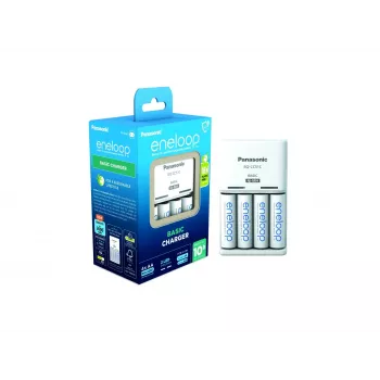 Batterieladegerät PANASONIC Eneloop Basic BQ-CC51 + 4x AA 2000 mAh (K-KJ51MCD40E)