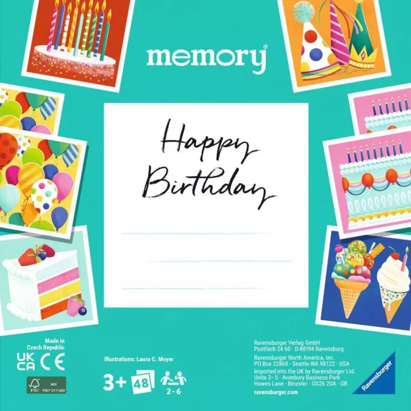 memory moments - Alles Gute zum Geburtstag, Memory-Spiel