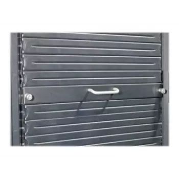 APC 1U 19 Zoll Schwarz Modulares werkzeugloses Luftstrom-Management-Blindpanel – 10 Stück