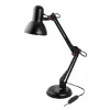 Tischleuchte ESPERANZA AVIOR E27 12W LED, schwarz, höhenverstellbar, flexibler Arm, E27-Fassung