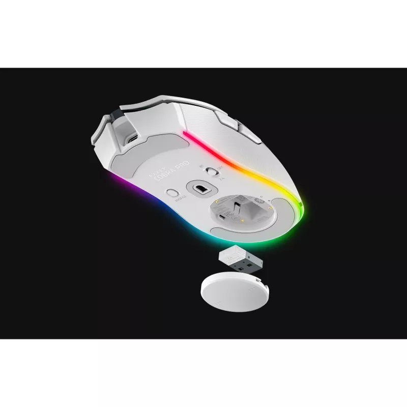 Razer Cobra Pro Maus Gaming Rechtshänder RF Wireless + Bluetooth + USB Typ-C Optisch 30000 DPI