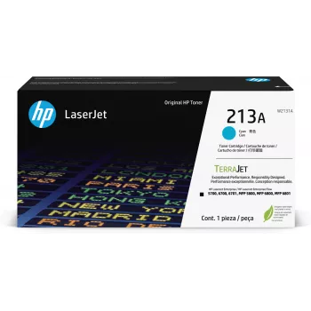 HP Toner 213A W2131A bis zu 3000 Seiten Cyan