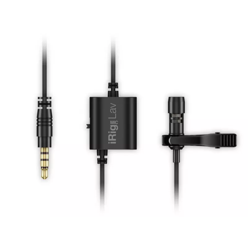 IK Multimedia iRig Mic Lav 2er-Pack – Mikrofon-Kit
