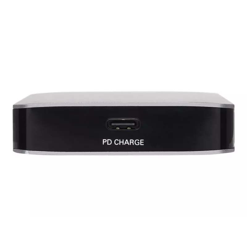 Eaton Tripp Lite USB-C Dock, Dual Display - 4K 60 Hz HDMI, USB 3.2 Gen 1, USB-A Hub, GbE, Speicherkarte, 100W PD-Ladefunktion, Grau - Dockingstation - USB-C - 2 x HDMI - 1GbE (U442-DOCK