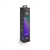 Gaming-Mauspad SAVIO Super Speed L Prism Edition — 700×300×3 mm, lila, genähte Kanten, rutschfeste Unterseite