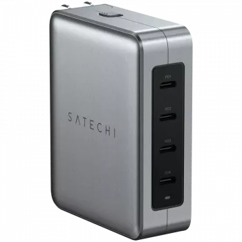 Mobile-Gerät-Ladegerät Satechi ST-W145GTM 4 USB Type-C Schnellladung