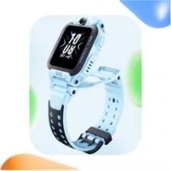 Smartwatch imoo Z7 1,3 Zoll TFT 240×240 px Touchscreen 4G Wi‑Fi GPS, 740 mAh, blaues Gehäuse