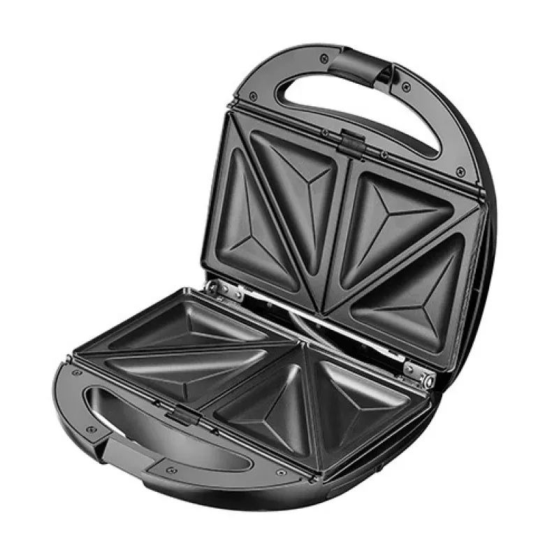 Adler AD 3040 Sandwichmaker 1200 W Schwarz, Grau