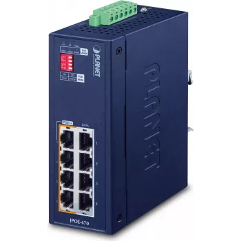 Industrieller 4-Port Gigabit Ethernet Switch PLANET IP30