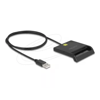 Smart Card Reader DeLOCK 91724 USB Typ-A Schwarz