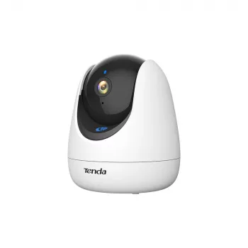 IP-Überwachungskamera TENDA RP7 V2.0 4MP (2880x1620), 4 mm, Schwenk 0–355° / Neigung -65–90°, Wi‑Fi & Ethernet, MicroSD bis 512GB