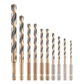 Metallbohrer-Set DeWalt DT20620-QZ 10 Stück HEX 1/4