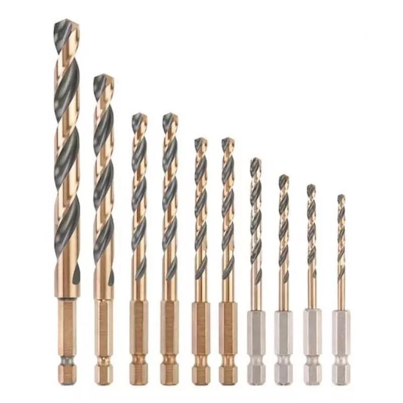 Metallbohrer-Set DeWalt DT20620-QZ 10 Stück HEX 1/4