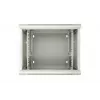Extralink Rackmount-Schrank 9U 600x600 AZH Grau wandmontiert, schwenkbar