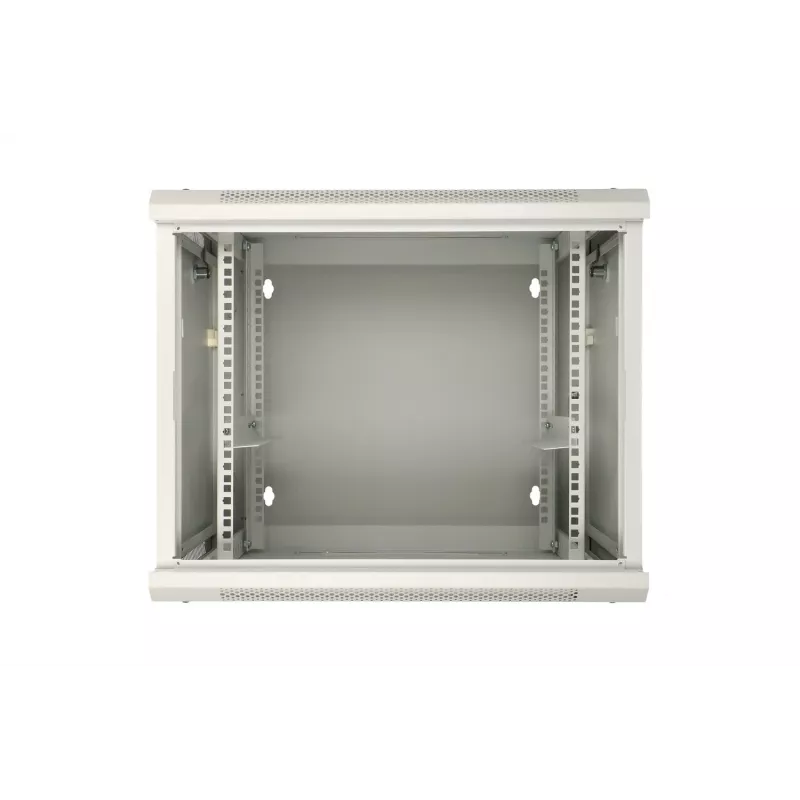 Extralink Rackmount-Schrank 9U 600x600 AZH Grau wandmontiert, schwenkbar