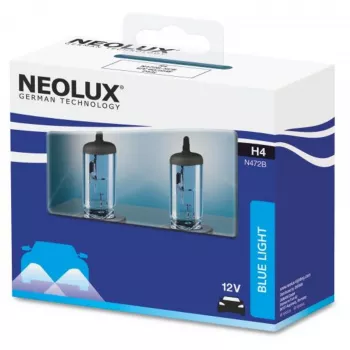 Neolux Blue Light H4 12 V 60/55 W, 2 Stk.