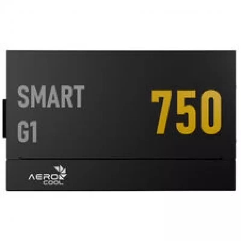 Netzteil AEROCOOL Smart G1 750W, 80 PLUS Gold, ATX 3.1, PCIe 5.1, Schwarz