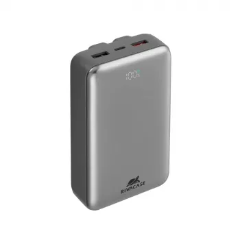 Powerbank Rivacase VA2612 – 20000-mAh-tragbares USB-Ladegerät mit mehreren USB-Anschlüssen