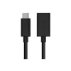 Belkin USB 3.0 Buchse 5GBit/s USB-C auf USB-A 1m Grau (F2CU036BTBLK)