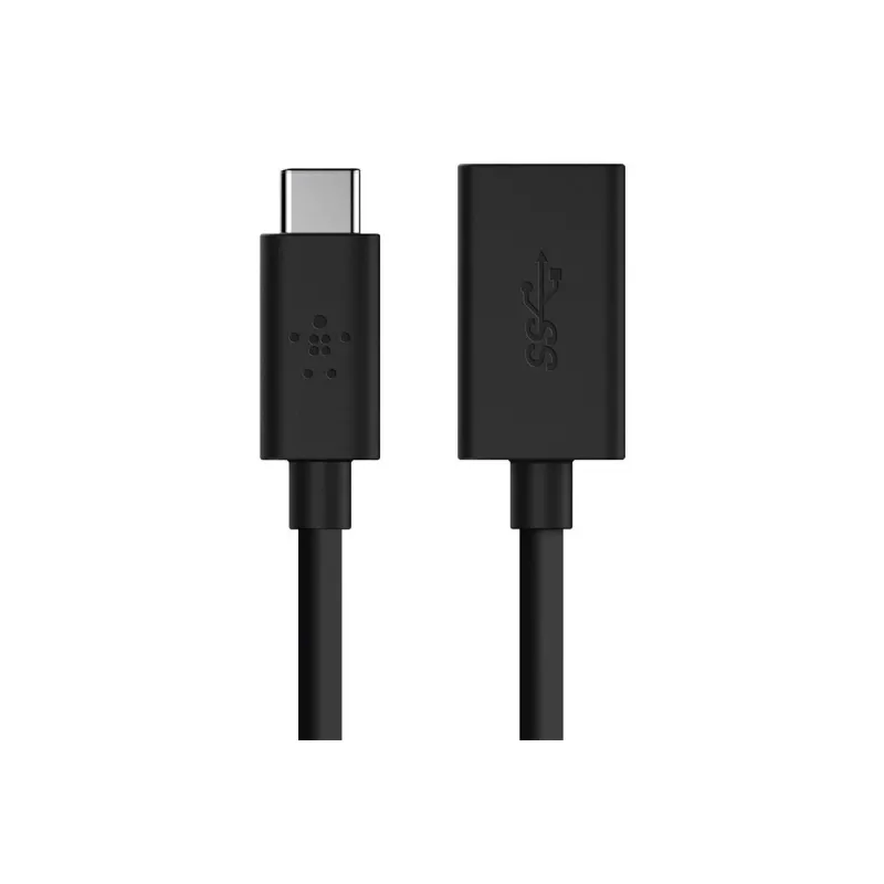 Belkin USB 3.0 Buchse 5GBit/s USB-C auf USB-A 1m Grau (F2CU036BTBLK)