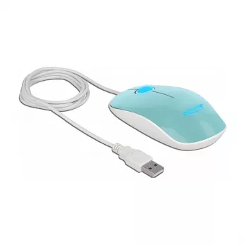 Maus DeLOCK 12538 USB Typ-A Optisch Beidhändig