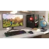 Kabelgebundene beheizte Gaming-Maus ActiveJet AMY-W390 — beidhändig, optisch 2000 DPI, USB Typ-A, 4 Tasten, schwarz