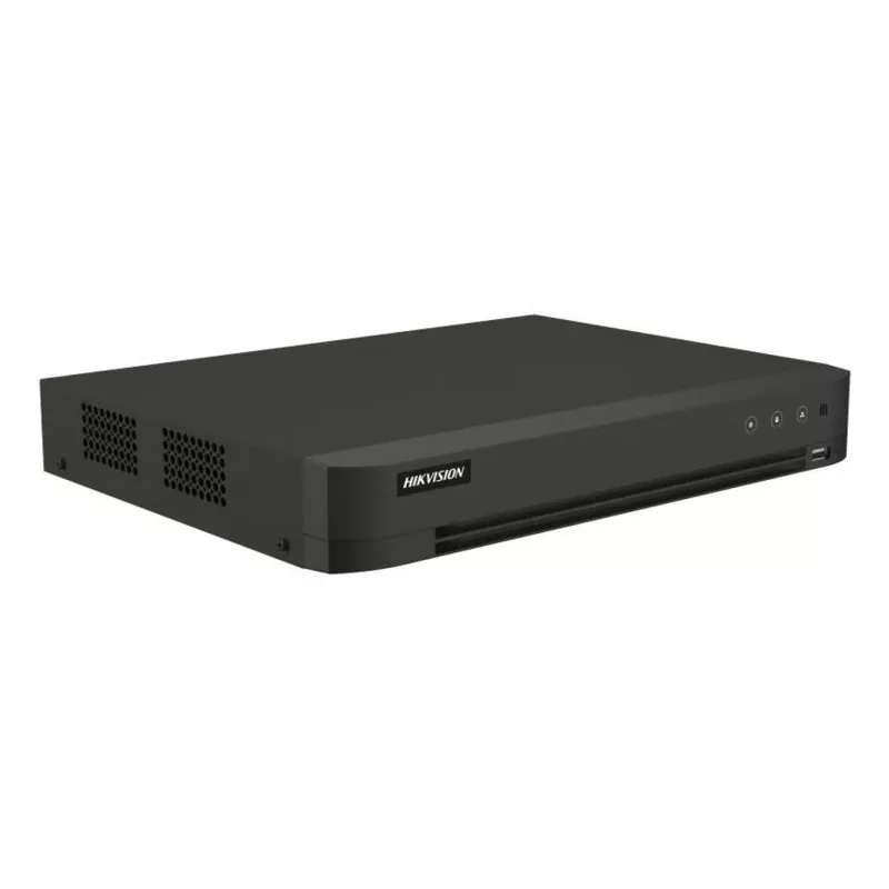 DVR Hikvision Pro Series 8-Kanal 5 MP 1U H.265 AcuSense, 8 Eingänge, Gigabit-Ethernet, 12 TB HDD, 12 V, 24 W