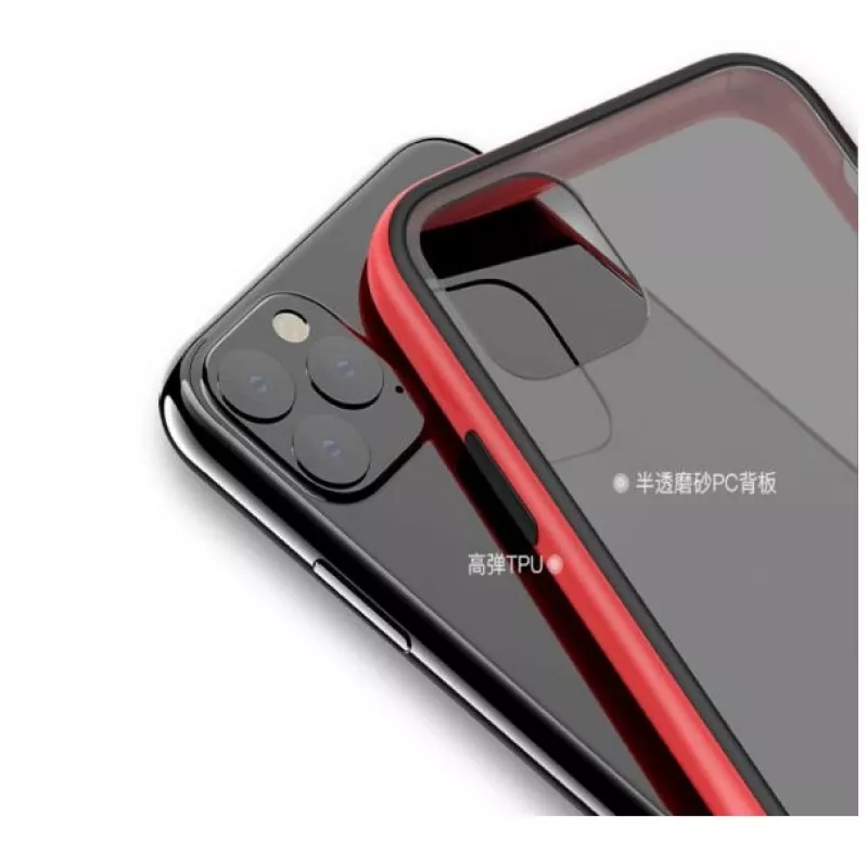 Schützende Anti-Schock-Hülle COMMA für iPhone 11 Pro — grün, stoßfeste Abdeckung