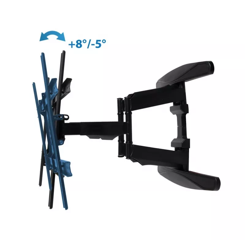 Wandhalterung ESPERANZA ERW021 für 40–85 Zoll Flachbildfernseher, Metall, neigbar, 6–50 cm Abstand, 68 kg Tragkraft, VESA 200x100–600x500 mm