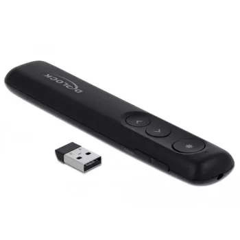 Laser Presenter DeLOCK USB 64092 Schwarz