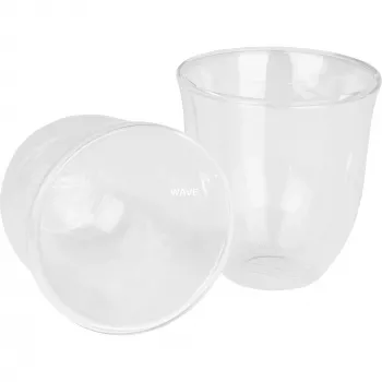 De’Longhi 5513214601 Kaffeeglas Transparent 2 Stk. 190 ml