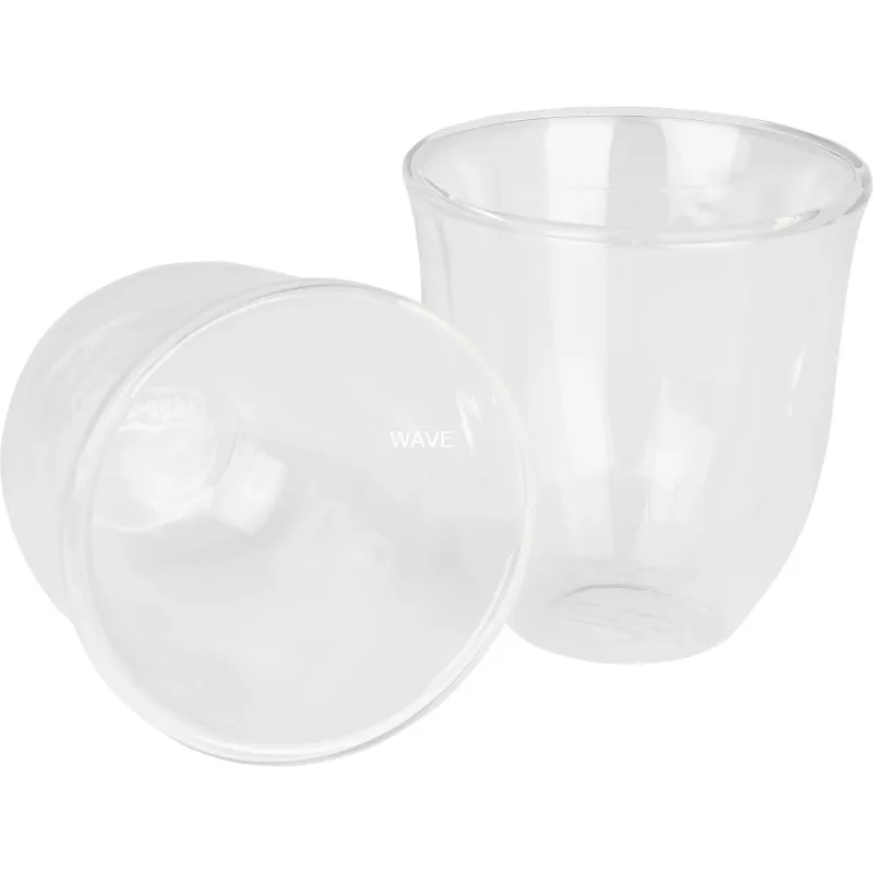 De’Longhi 5513214601 Kaffeeglas Transparent 2 Stk. 190 ml