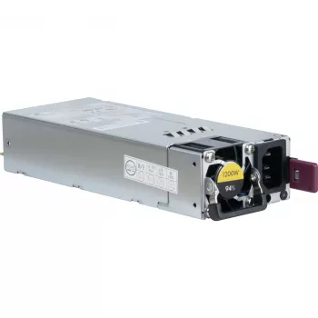 Netzteil INTER-TECH R2A-DV1200-N 1200 W 2U, 80 PLUS Platinum, 100–240 V, 50–60 Hz, Grau