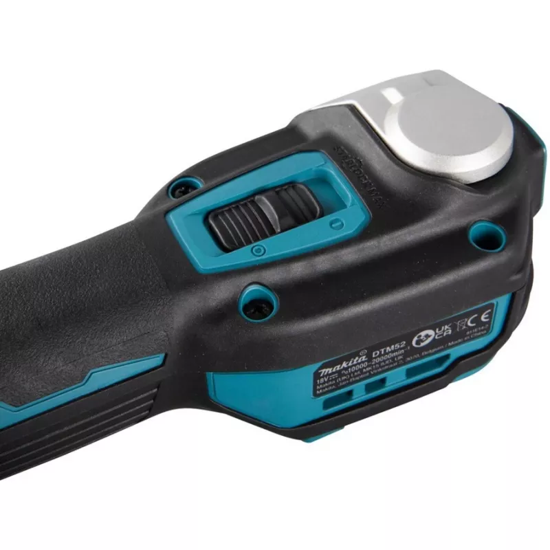 Akku-Multifunktionswerkzeug DTM52T1JX2, 18 Volt (Blau/Schwarz, Lithium-Ionen-Akku 5,0 Ah, MAKPAC)