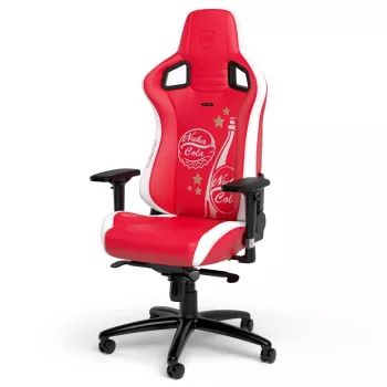 Gaming-Stuhl noblechairs EPIC Nuka-Cola Fallout Edition — ergonomisch, PU-Leder, 31,21 kg Gewicht