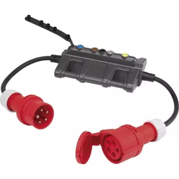 VOLTCRAFT Messadapter [CEE-Stecker - CEE-Kupplung] DLA-3L 16 (DLA-3L 16)