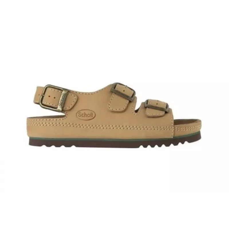 Scholl Air Bag Back Strap Bequeme Sandalen Braun 36