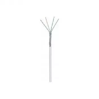 Wentronic Goobay CAT 5e Netzwerkkabel, SF/UTP, Grau, 100 m - CU, AWG 26/7 (Litzen), PE (15014)