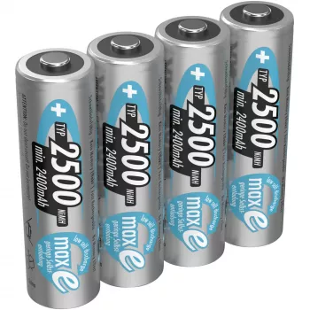 AA-Batterie Ansmann 2500mAh maxE plus Nickel-Metallhydrid NiMH